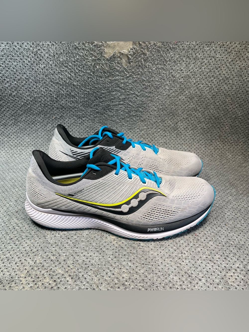Saucony Guide 14 Grey Running Shoes Size 15 Men’s - Picture 5 of 10